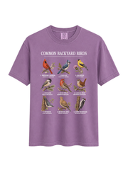 Goose with Houseplant Embroidered Shirt