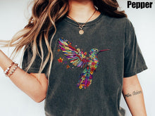 Floral Hummingbird Shirt 2