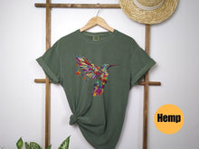 Floral Hummingbird Shirt 2