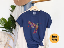 Floral Hummingbird Shirt 2