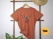 Floral Hummingbird Shirt 2